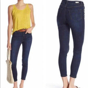 Joan Vass Pure High Rise Skinny Jeans